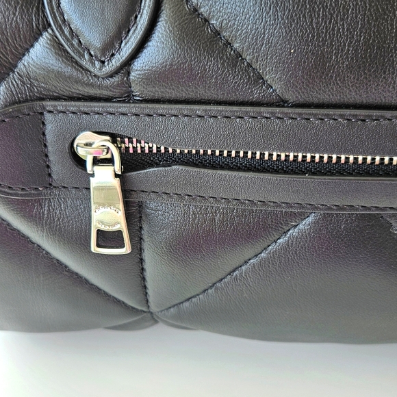 🔥 NWT Coach Black Diamond Puffer Rowan Purse 🔥 - Picture 9 of 12